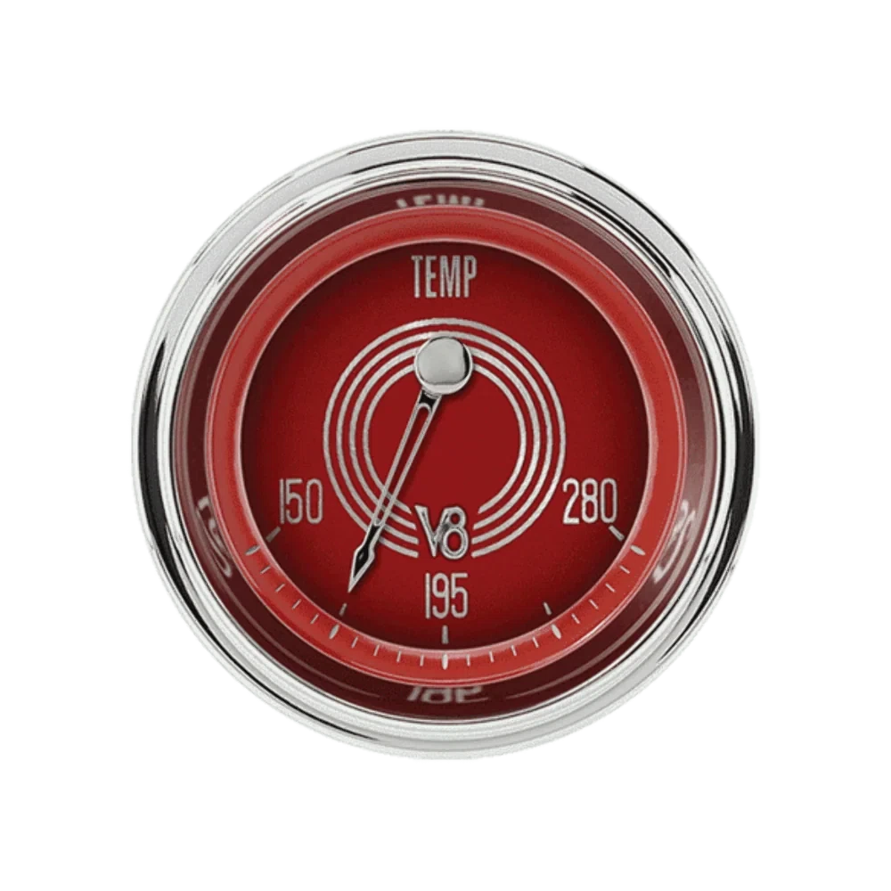V8 Red Steelie 2 1_8_ Water Temp V8RS26SHC